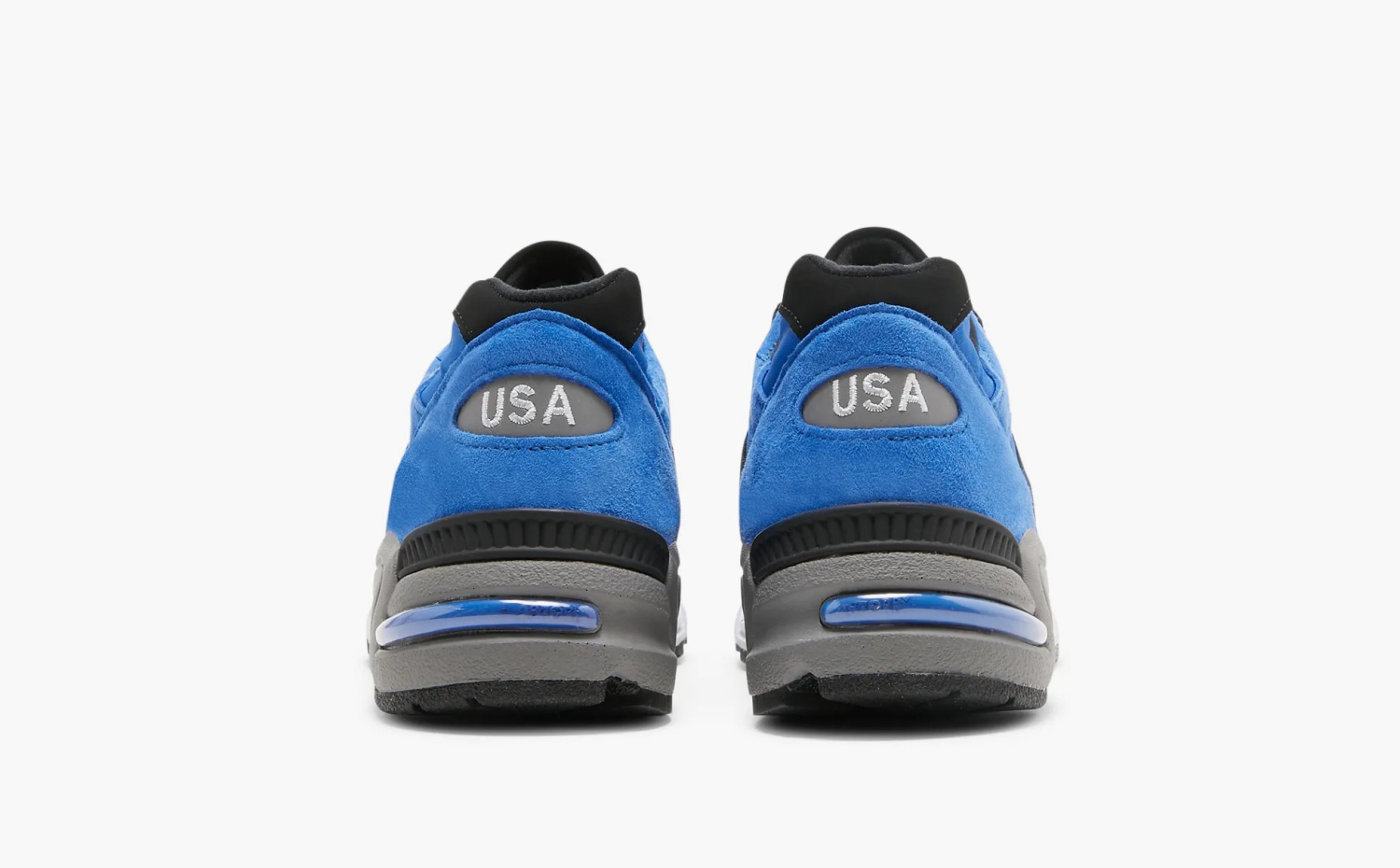 New Balance 990v2 Made in USA Blue Suede 