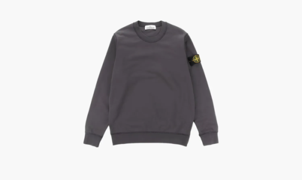 Stone Island Garment Dyed Crew Sweatshirt Grey 
