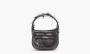 Diesel 1DR Iconic Mini Bag Iconic Canvas And Crystals Black 