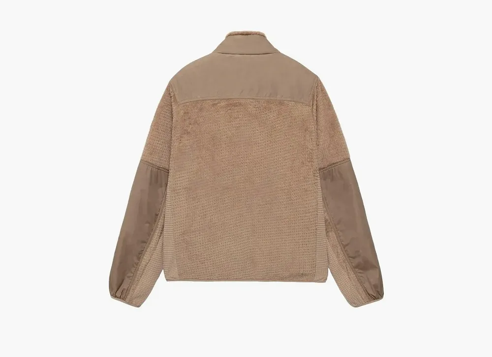 Stussy x Nike Full Zip Fleece Pine Nut