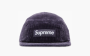 Supreme Corduroy Camp Cap "Navy" 
