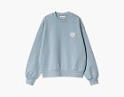 Carhartt WIP Productions Heart Sweatshirt Light Blue