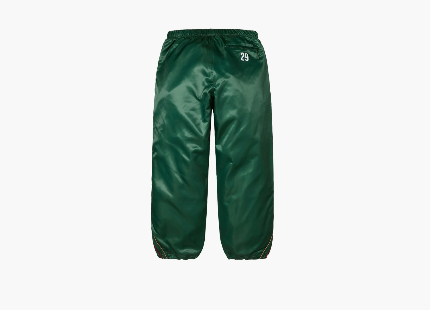 Supreme Satin Track Pant "Green" 