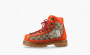 The North Face x Gucci Lace Up Boot "Beige Orange Monogram" 