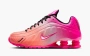 Nike Shox R4 WMNS Hyper Pink Black 