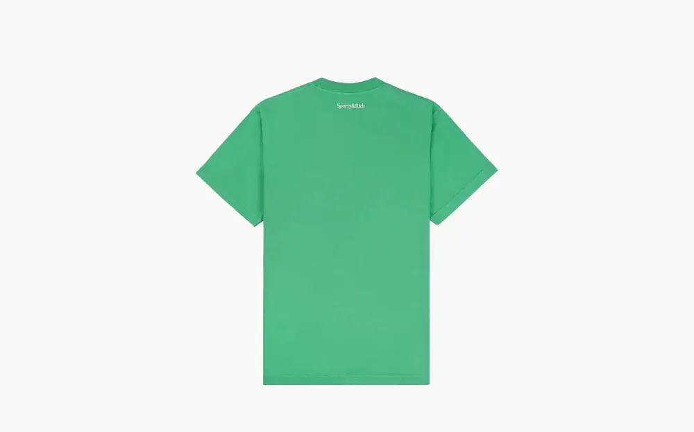 Sporty & Rich Be Nice T-Shirt Verde