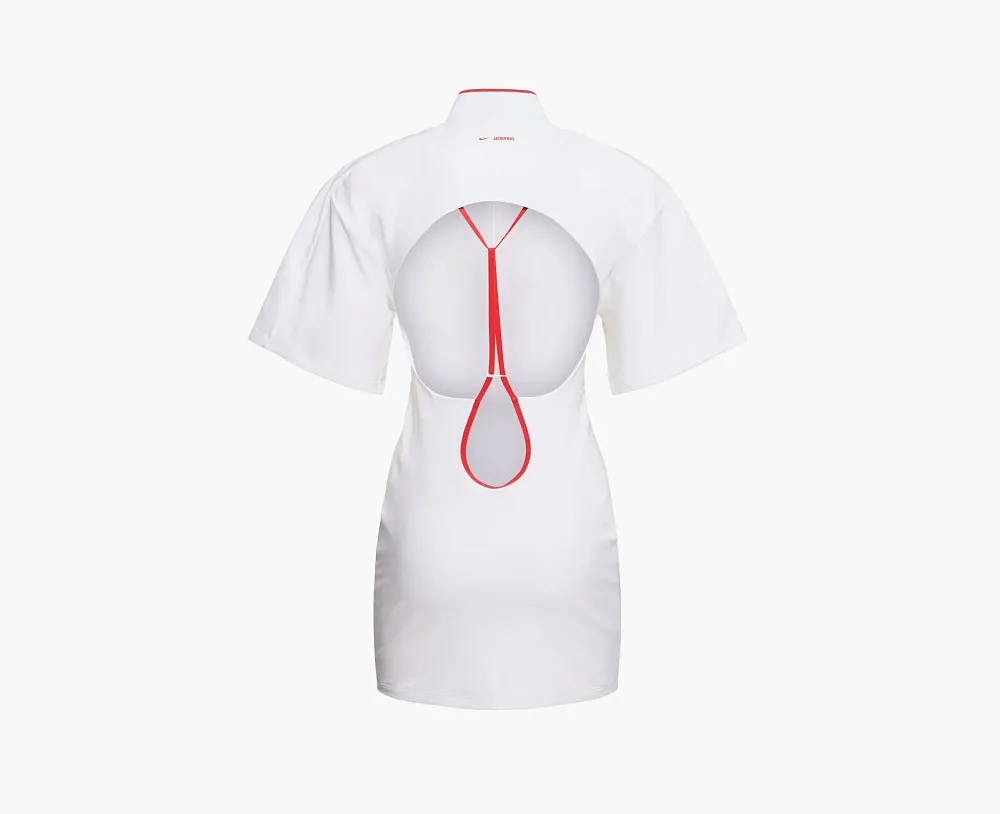 Nike x Jacquemus Short-Sleeved T-Shirt Dress White