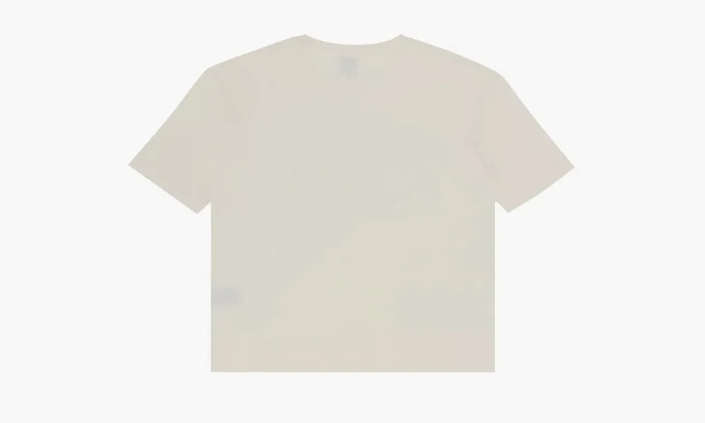 RHUDE Flocked Burnout Tee Vintage White
