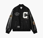 Carhartt WIP Letterman Varsity Jacket Black