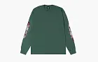 Stussy Two Star Long-Sleeve Tee Pigment Dyed Pine