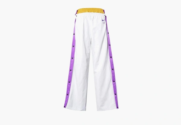 Nike x Ambush NBA Collection Lakers Tearaway Trousers  White  Nike x Ambush NBA Collection Lakers Tearaway Trousers  White