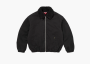Supreme Faux Shearling Lined Bomber Jacket Black 