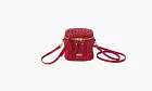 Miu Miu Matelassé Nappa Leather Bag Red