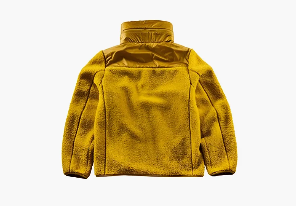 Spyder x C.P. Company Fleece Trim Jacket Yellow Moss