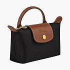 Longchamp Le Pliage Original Pouch With Handle Black