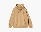 Carhartt WIP Hooded Chase Sweatshirt Tan