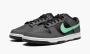 Nike Dunk Low Retro "Black / Green Glow" 