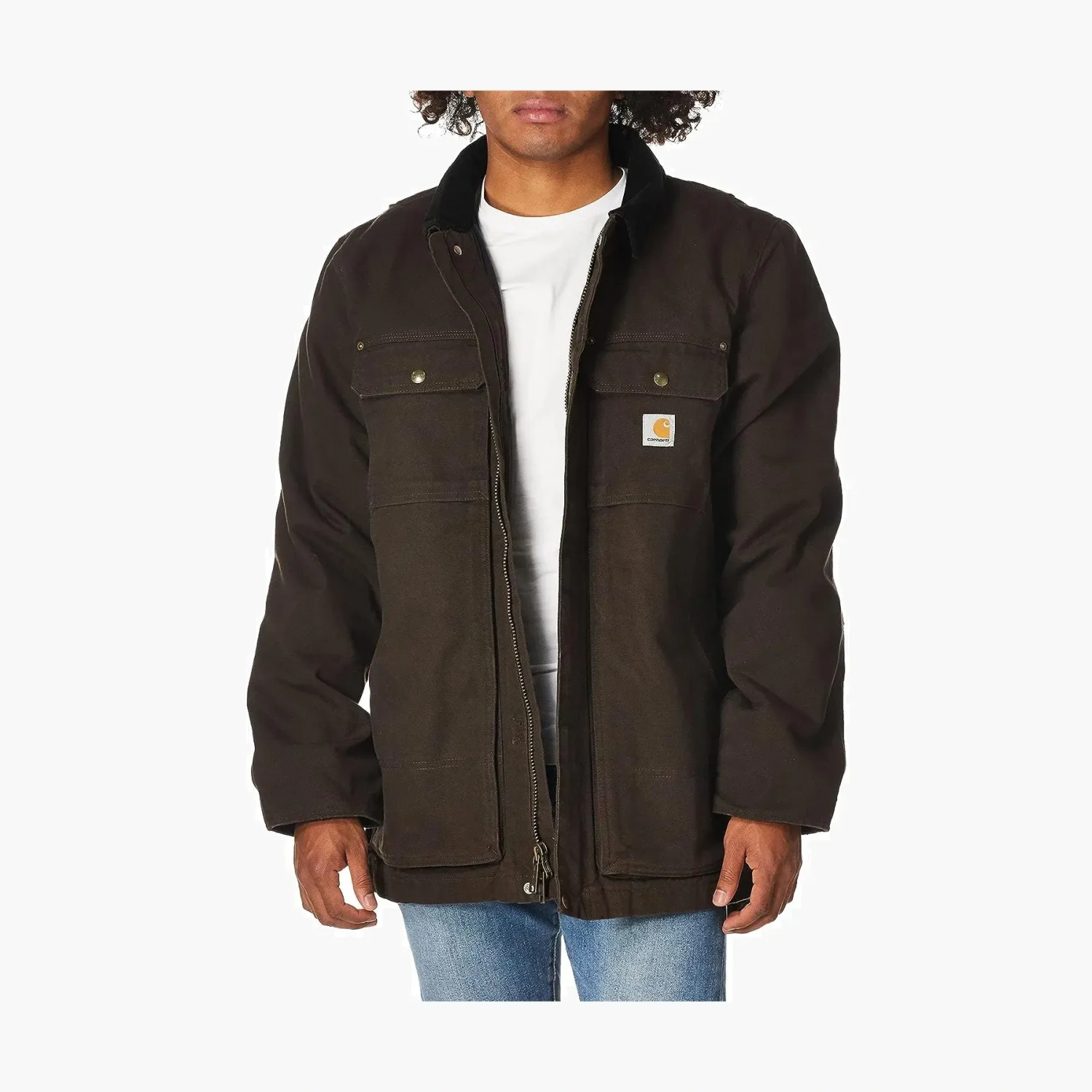 Carhartt 103283 Full Swing Traditional Coat Logo 3 RELAXED FIT 