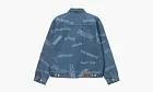 Stussy Worldwide Zip Work Jacket Denim