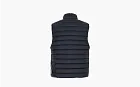 C.P. Company Vest With Mock Neck And Logo Blue