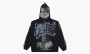 Travis Scott X Fragment Skeleton Graffiti Full Zip Hoodie Multi 