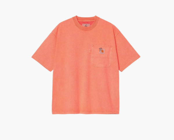 Carhartt WIP x Invincible s/s Pigment Dyed T-shirt Shrimp 