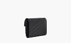 Saint Laurent Cassandre Grain De Poudre Envelope Wallet Small Noir