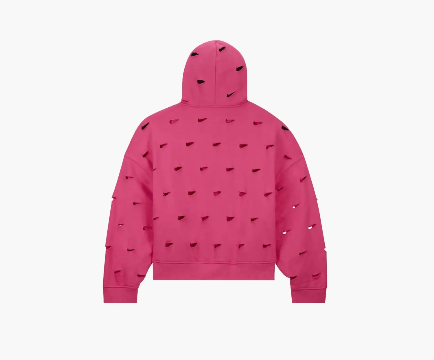 Nike x Jacquemus Le Swoosh Hoodie Dark Pink 