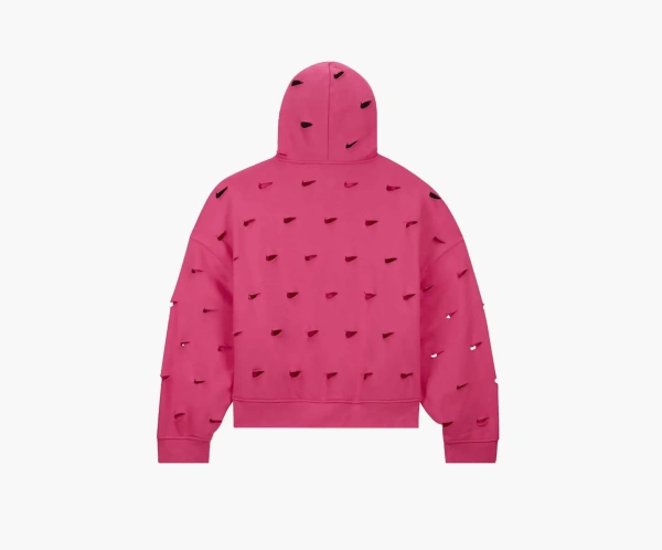 Nike x Jacquemus Le Swoosh Hoodie Dark Pink  Nike x Jacquemus Le Swoosh Hoodie Dark Pink