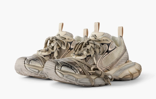 Balenciaga 3XL Sneakers Beige Mesh Polyurethan 