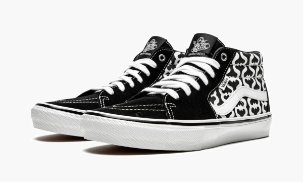 Vans Skate Grosso Mid Supreme - Monogram S - Black 