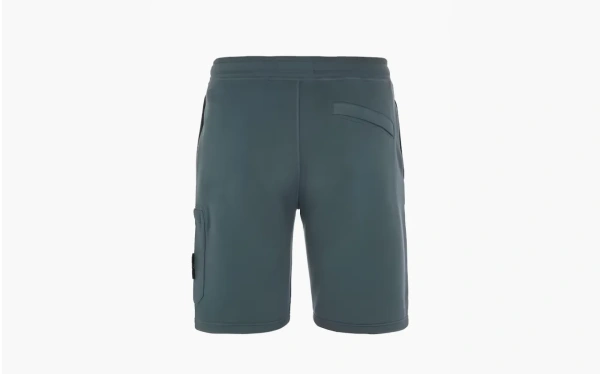 Stone Island Turquoise Casual Shorts "Military Green" 