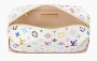 Louis Vuitton x Takashi Murakami Cosmetic Pouch GM White 