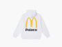 Palace x McDonald's Logo Hoodie "White" 