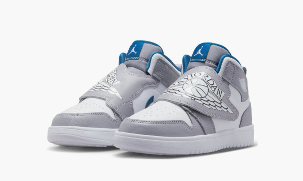 Sky Air Jordan 1 PS Particle Grey Royal Blue 