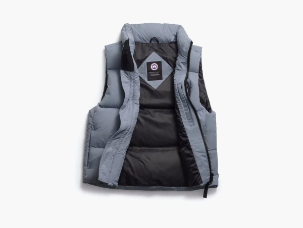 Canada Goose Lawrence Puffer Vest Black Label Light Ozone Blue 