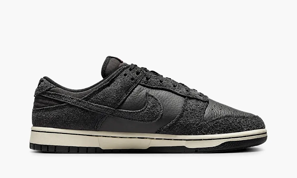 Nike Dunk Low PRM Black Off Noir Medium Ash