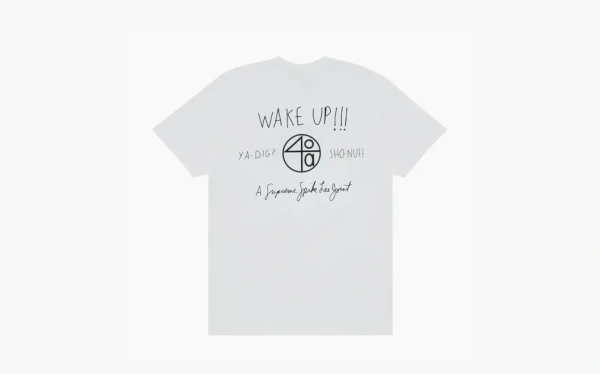 Supreme x 40 Acres Spike Tee White  Supreme x 40 Acres Spike Tee White