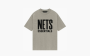 Fear of God Essentials x NBA Brooklyn Nets Tee "Grey Black" 
