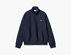 Carhartt WIP Half Zip Chase Sweatshirt Navy