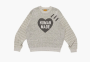 Human Made Heart Knit Sweater Grey 