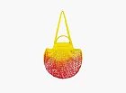 Longchamp Le Pliage Filet Top Handle Bag  Ombre Yellow/Orange