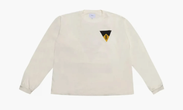 RHUDE Blood And Mud Long-sleeve Tee Vintage White 
