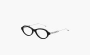 Maison Margiela x Gentle Monster round-frame Glasses Black 