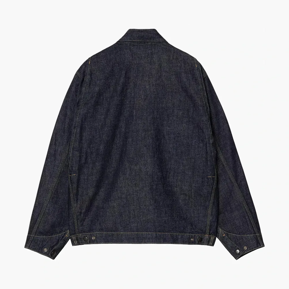 Carhartt WIP OG Detroit Jacket Blue Rinsed Denim
