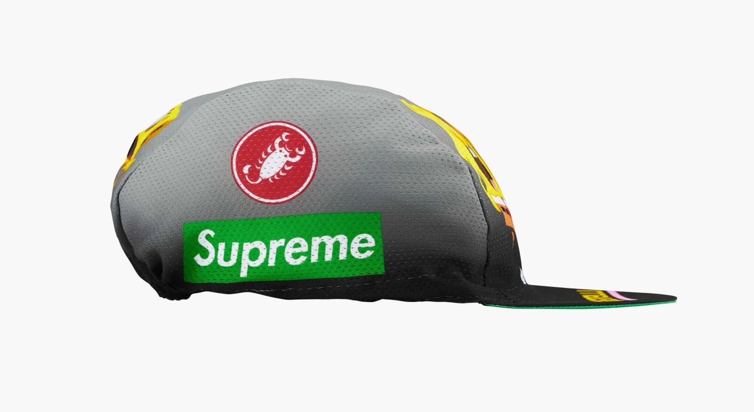 Supreme SpongeBob SquarePants x Castelli  Cycling Cap Black 