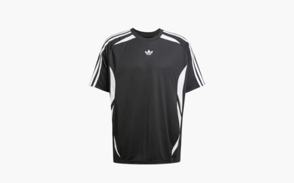 Adidas Adicolor Teamgeist T-Shirt Black White  Adidas Adicolor Teamgeist T-Shirt Black White