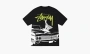 Stussy Ss24 T-shirt Yellow Black 