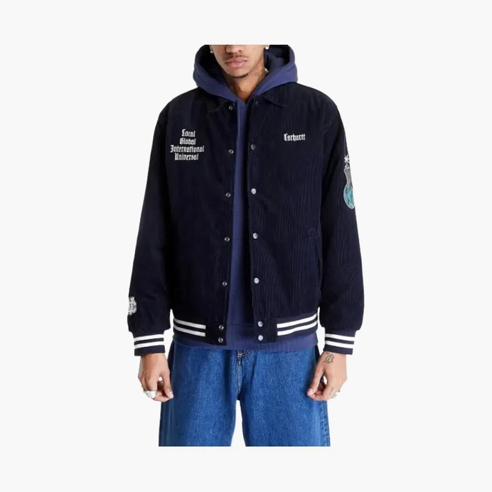Carhartt WIP Varsity Bomber Jacket Navy