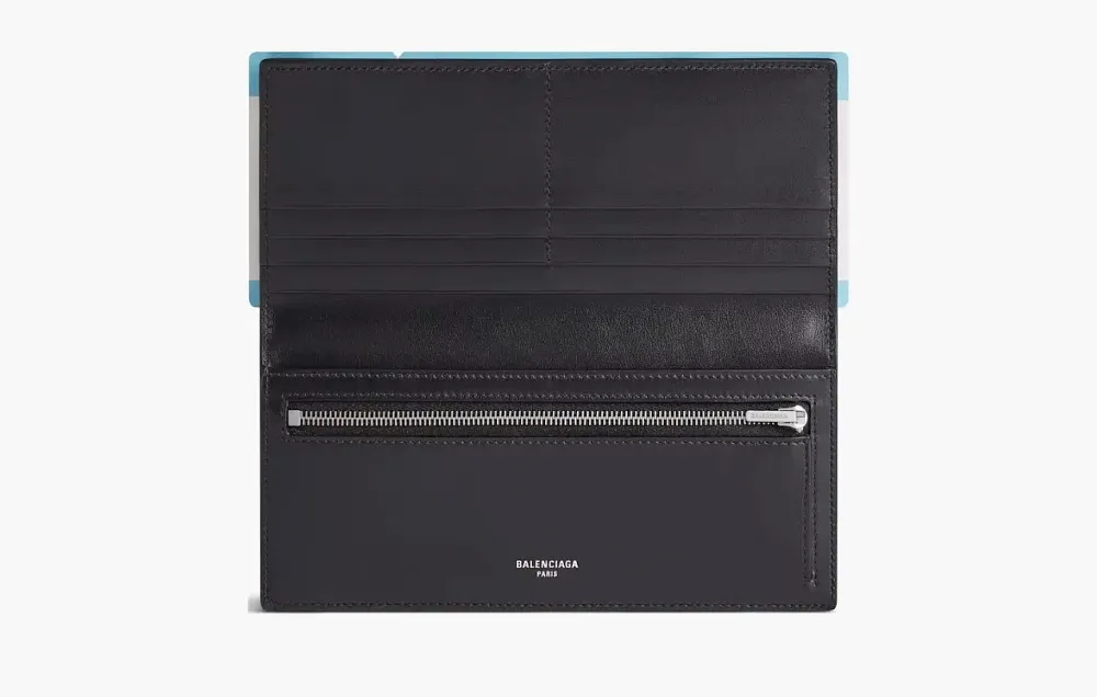 Balenciaga Passport Holder Blue